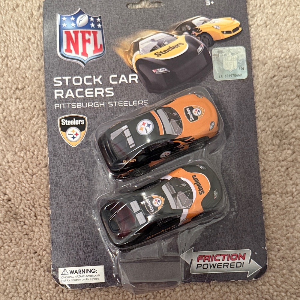 NFL Steelers Stock Car Racers NEW